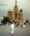 Preaching in Moscow, Russia 1995