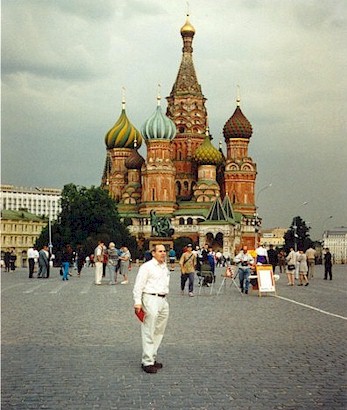 Gerald Sutek in Red Square