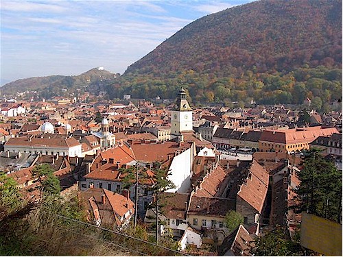 The town of Brasov