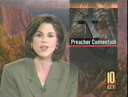 The Gospel preached on the Five O'Clock news as the Street Preachers' Convention is covered...